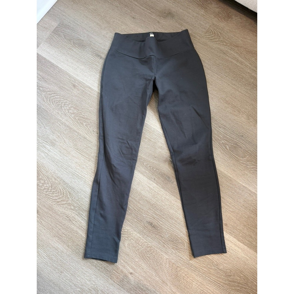 INC Womens Size 6 Dark Grey Stretch Casual Pants Wide Waist Band